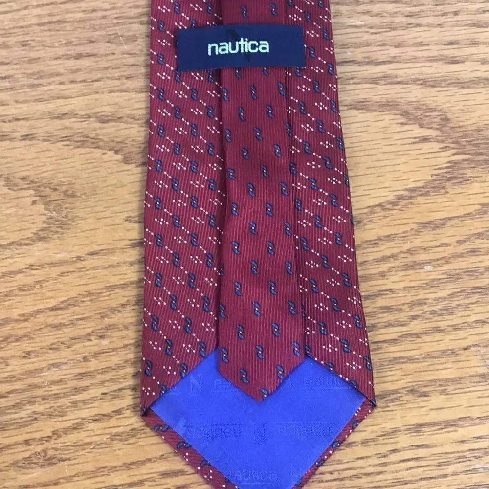 J.Crew & Nautica set 2 Ties Goldfish in bowl EUC
